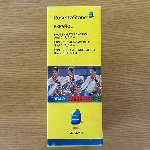 Rosetta Stone Spanish (Latin America) Espanol Version 4 Level 1-4 - Picture 2 of 9